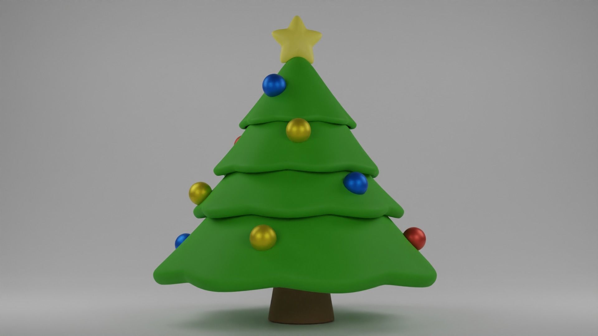 Christmas Tree 3D model_4