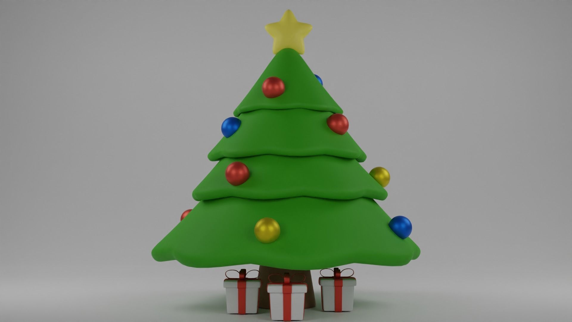 Christmas Tree 3D model_8