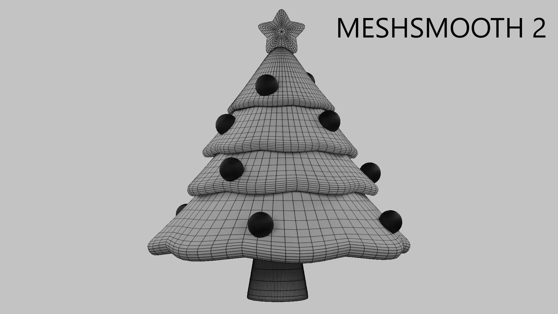 Christmas Tree 3D model_16