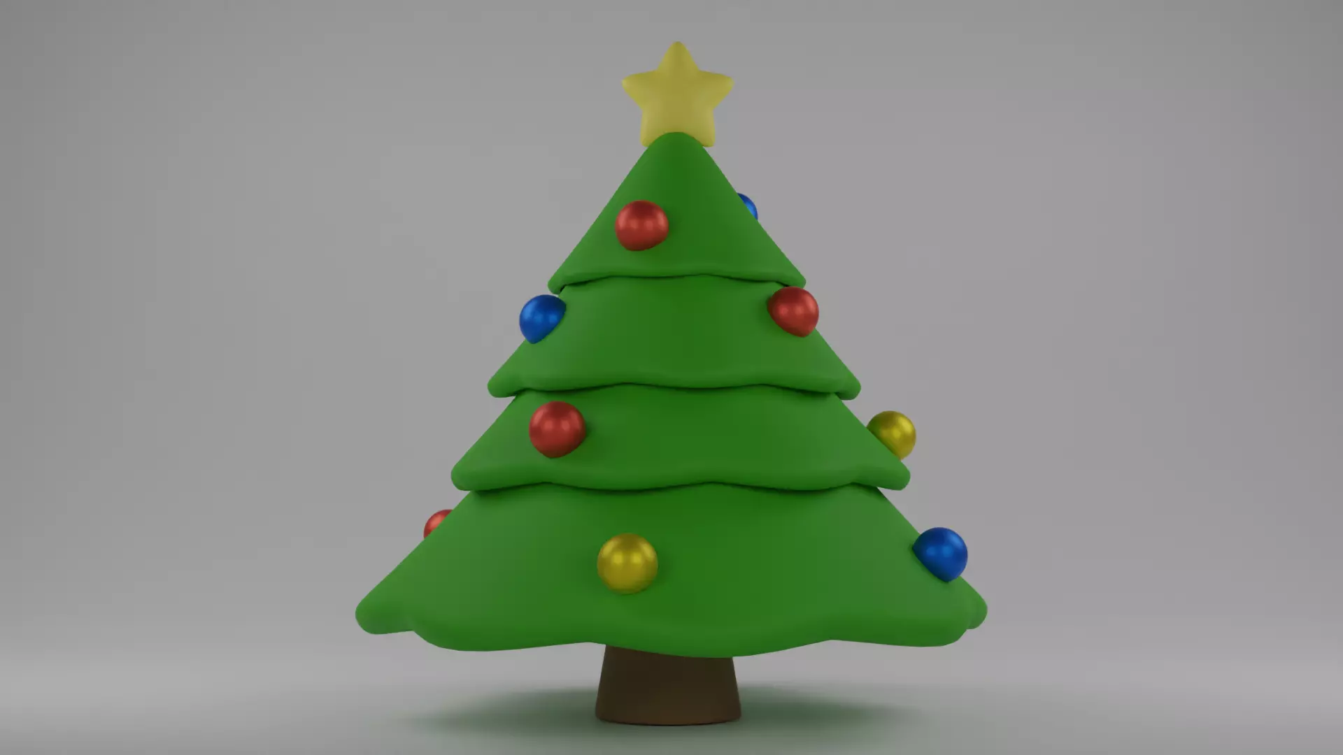 Christmas Tree 3D model_0