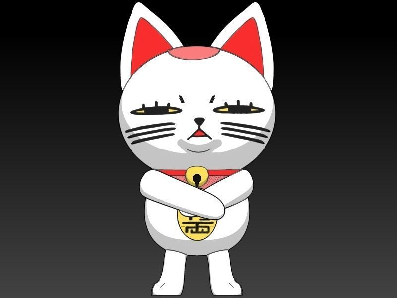 DANDADAN TURBO GRANNY FIGURE SET 2 3D print model_2