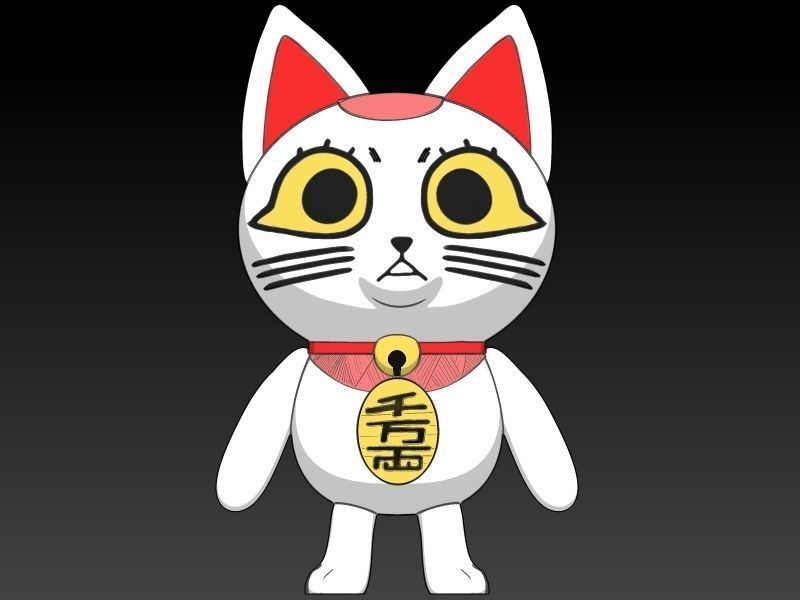 DANDADAN TURBO GRANNY FIGURE SET 2 3D print model_4