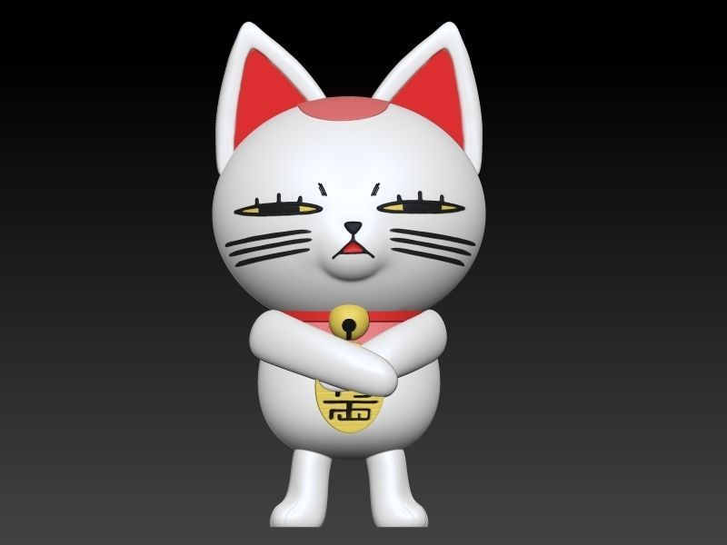 DANDADAN TURBO GRANNY FIGURE SET 2 3D print model_3