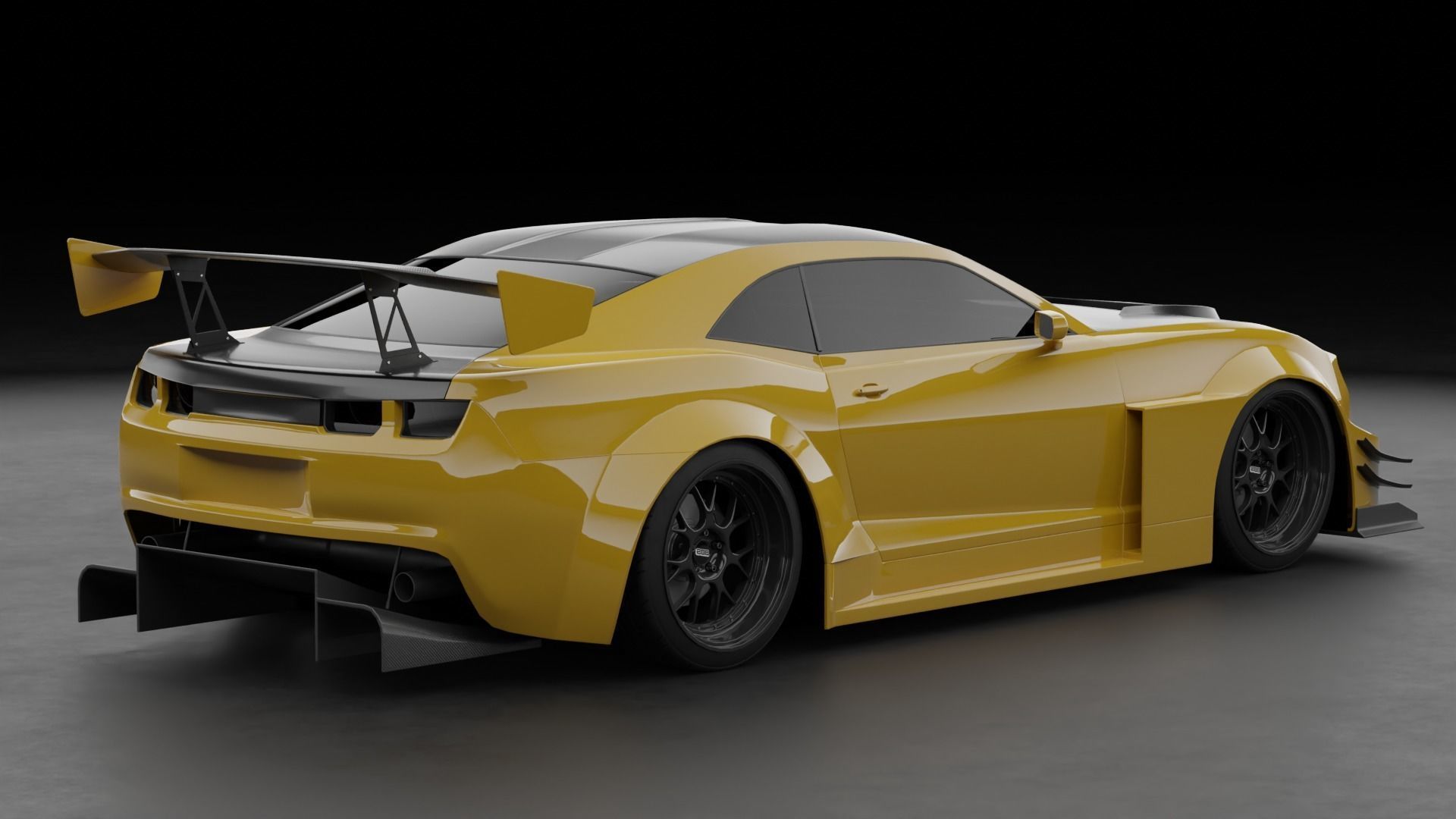Chevrolet Camaro Widebody 3D model_5