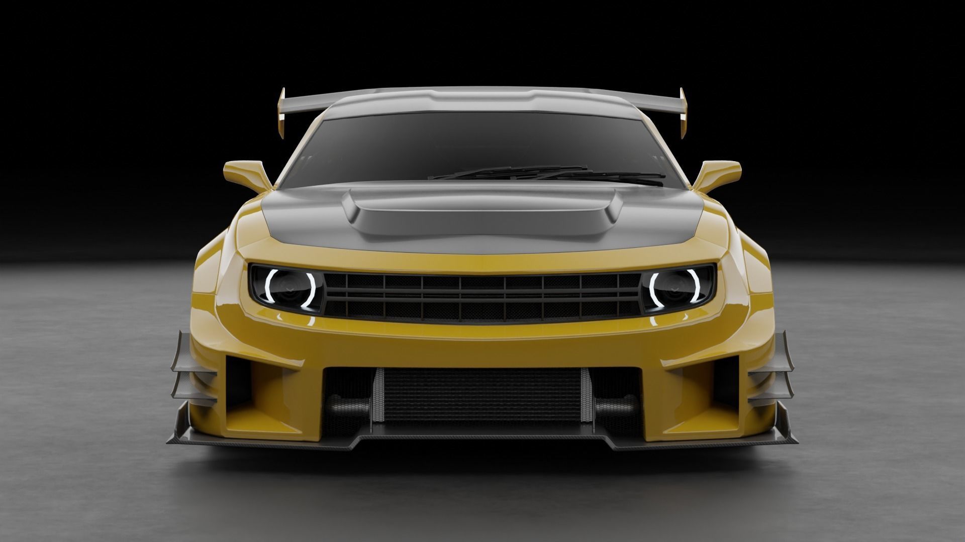Chevrolet Camaro Widebody 3D model_6
