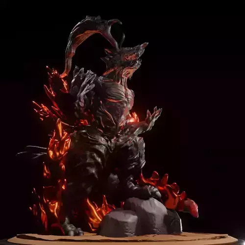 Ifrit Fire Demon from Final Fantasy