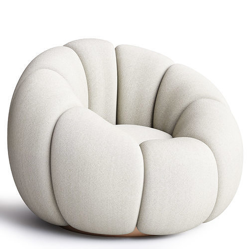 Cloud chair 3D model