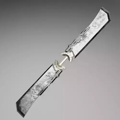 Thanos s Sword Low-poly 3D model
