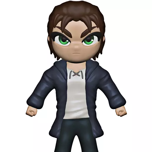 Eren Jaeger season final 4  Attack on Titan AOT  3D print model_0