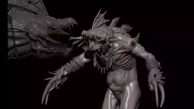 Venomclaw Beast High Quality Sculpt 