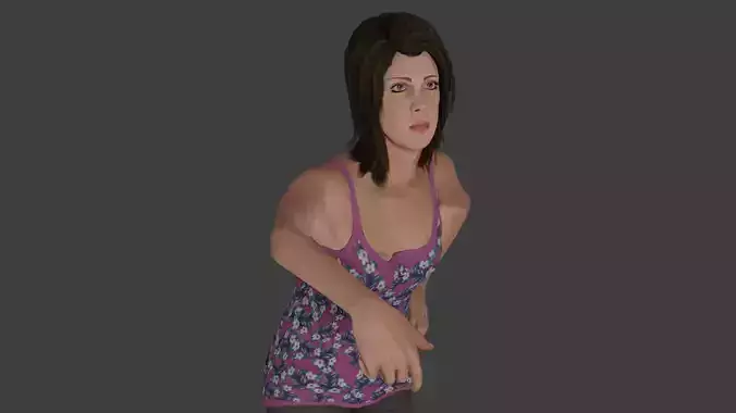 Rigged Female Character 37