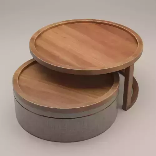 Circle Tea Table 3D model