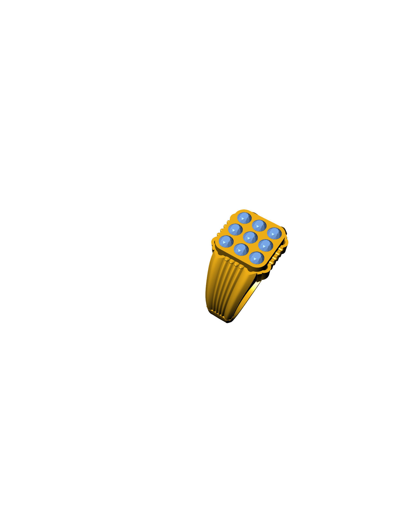 RING SOUTH  3D print model_57