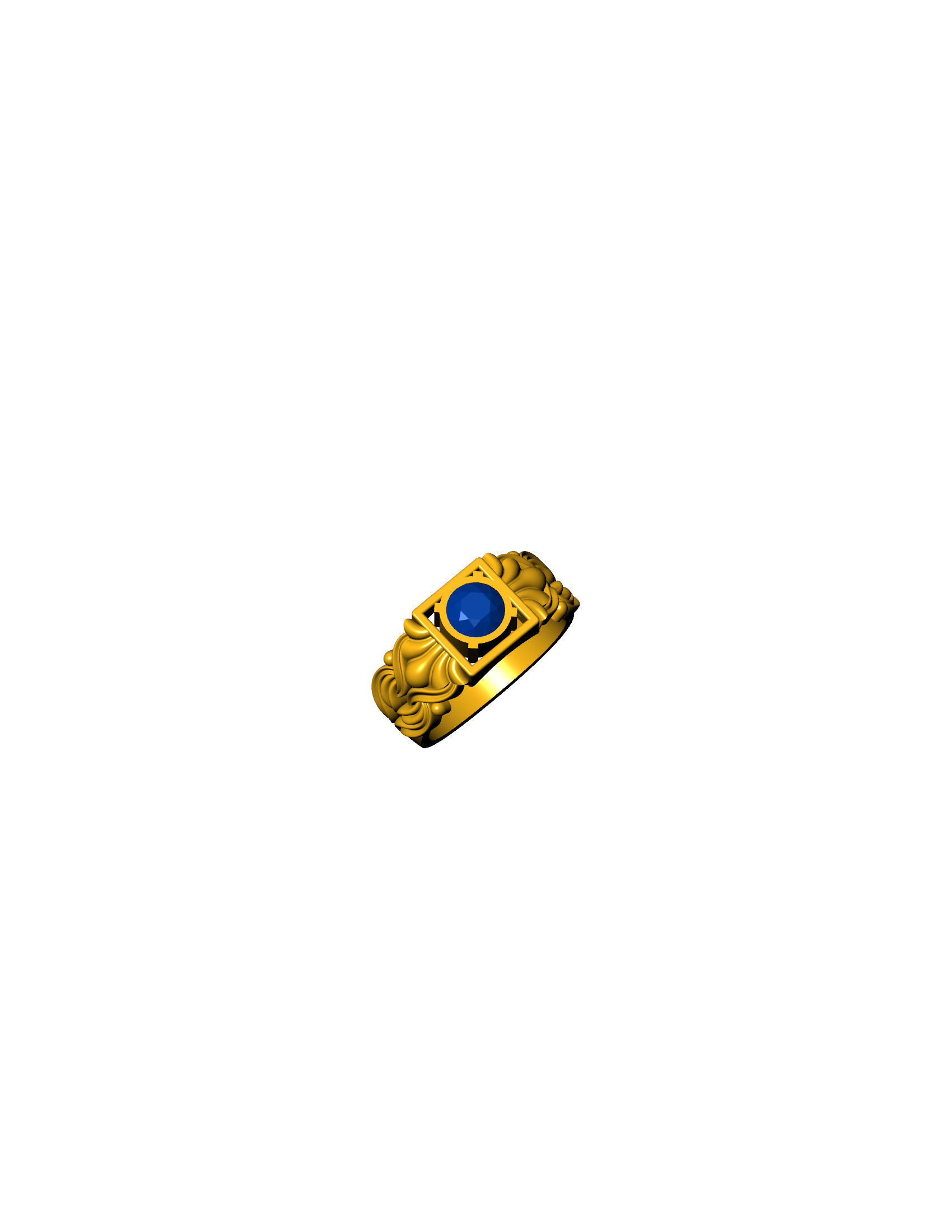 RING SOUTH  3D print model_51