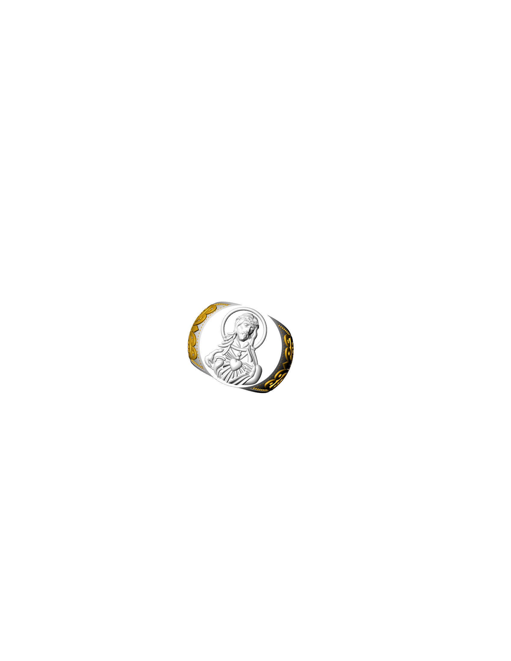 RING SOUTH  3D print model_80
