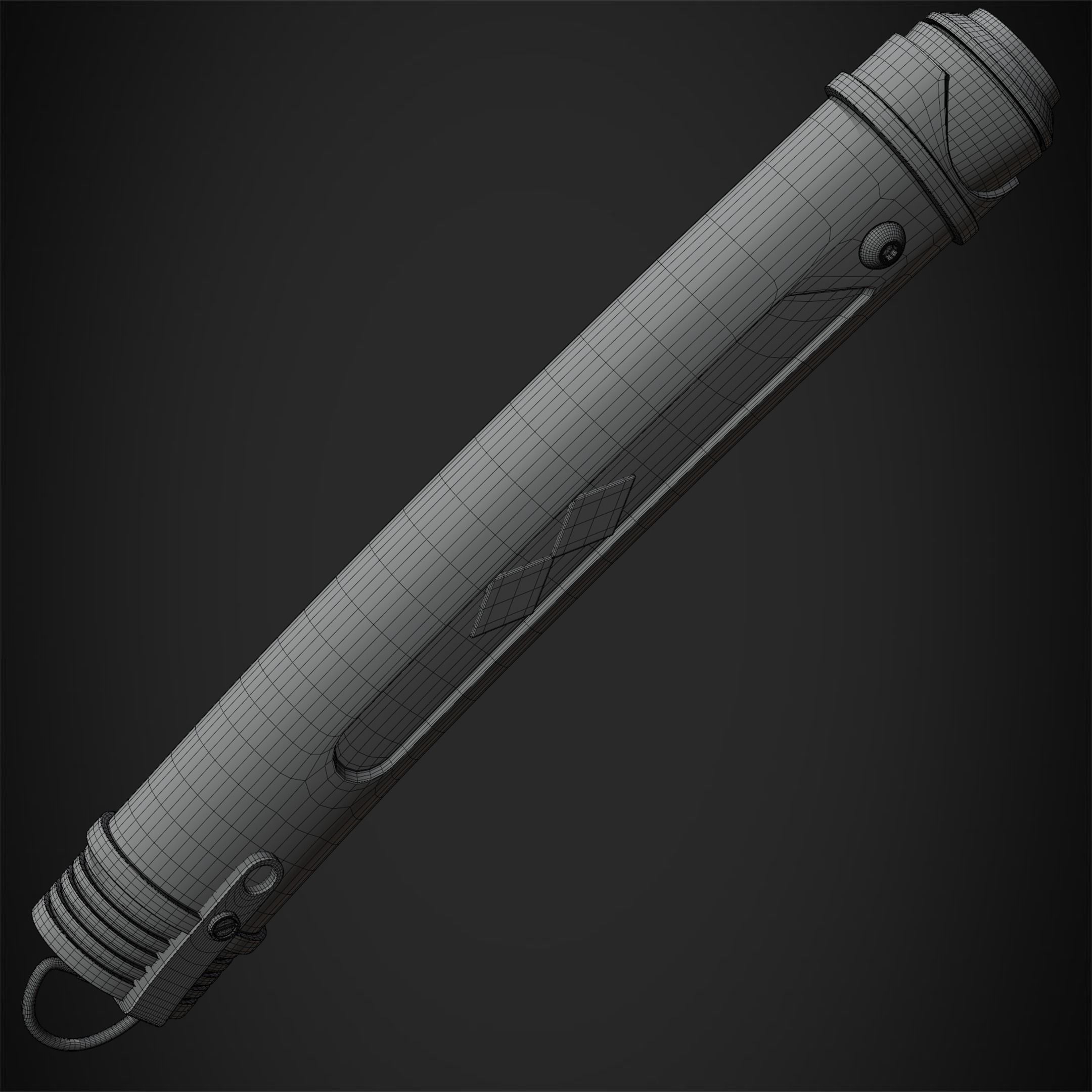 Ahsoka Tano White Shoto for Cosplay 3D print model_20