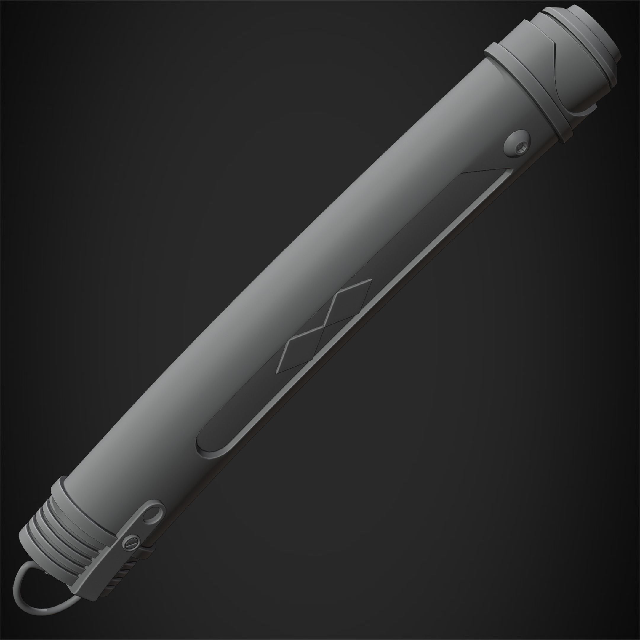 Ahsoka Tano White Shoto for Cosplay 3D print model_19