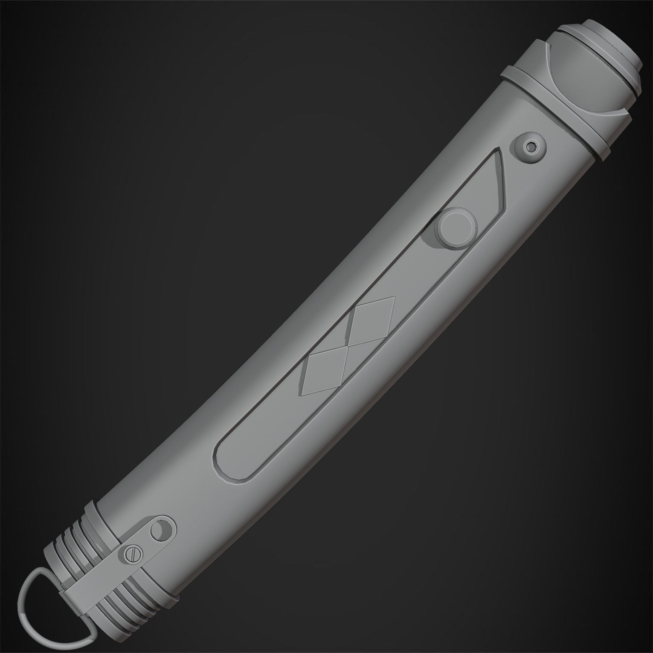 Ahsoka Tano White Shoto for Cosplay 3D print model_13