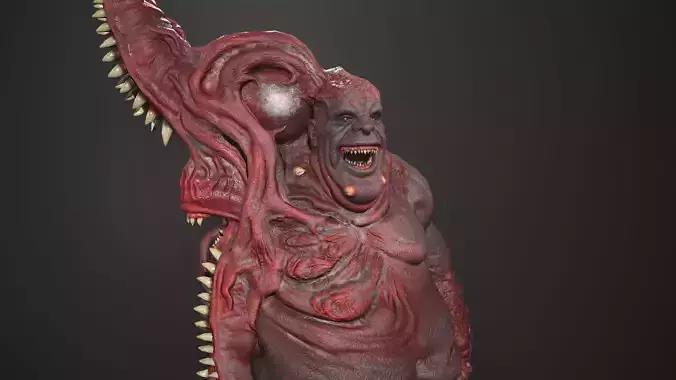 Butcher Low-poly 3D model