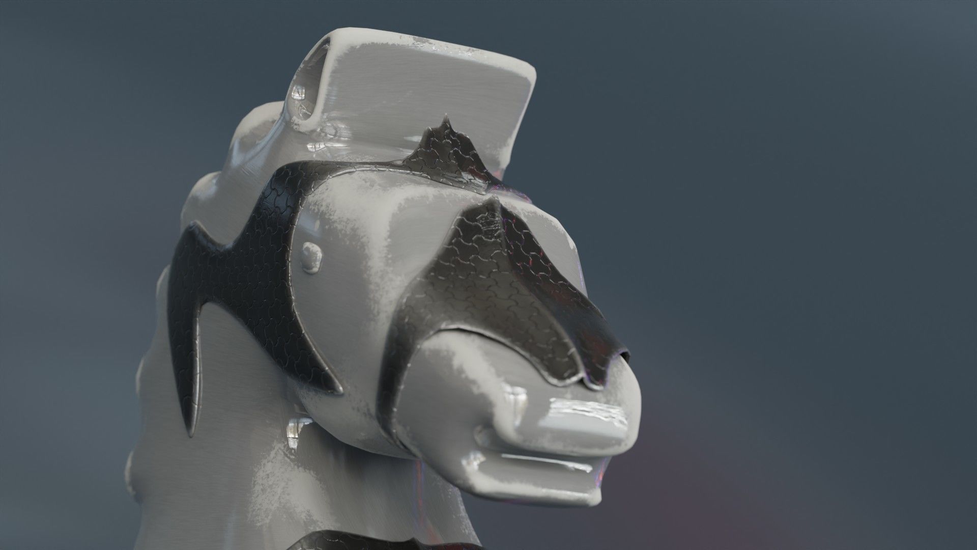 Knight Figure Free 3D model_9