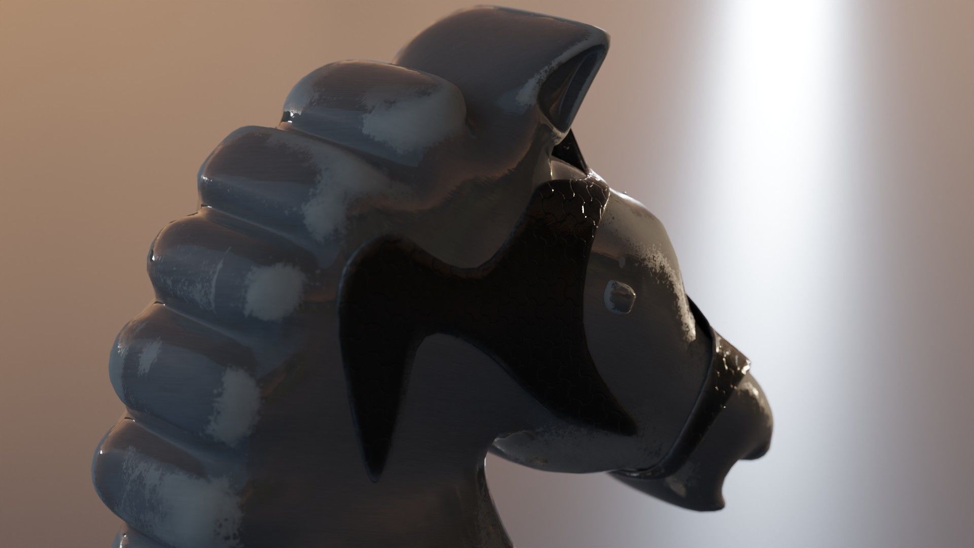 Knight Figure Free 3D model_12