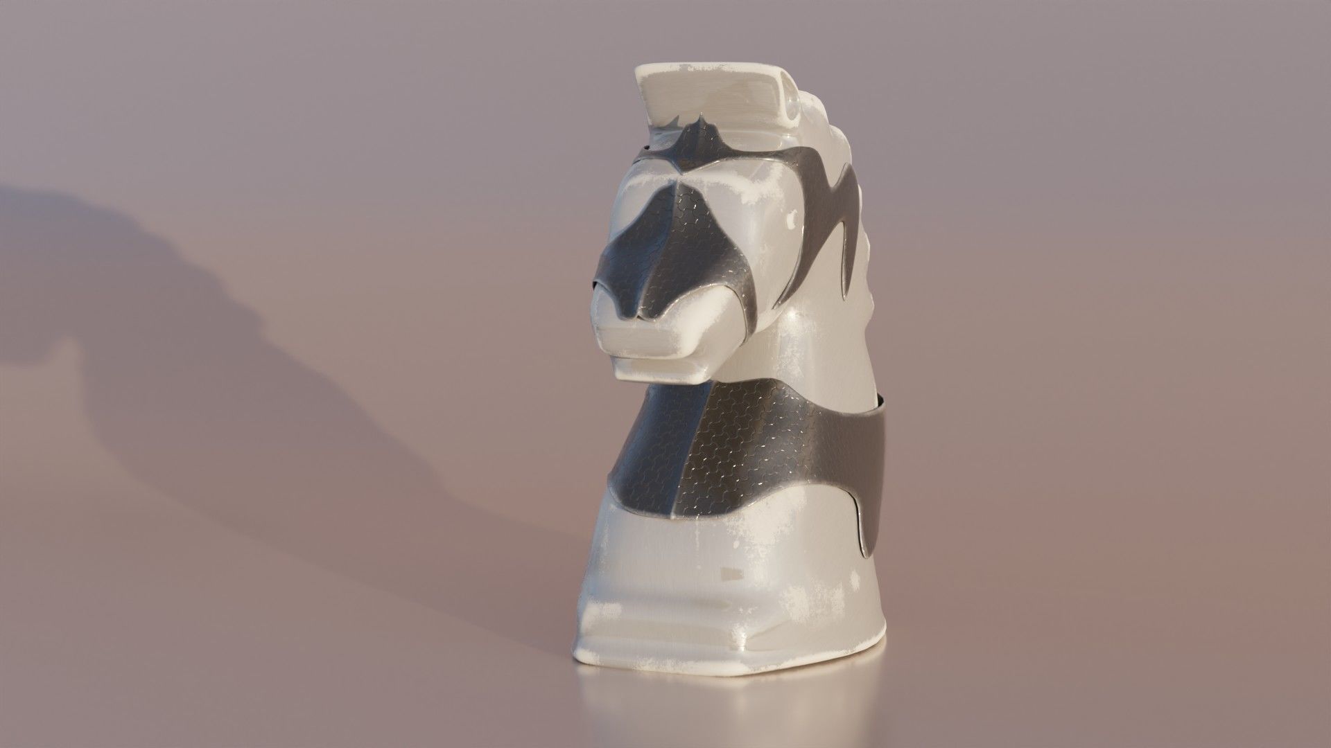Knight Figure Free 3D model_2