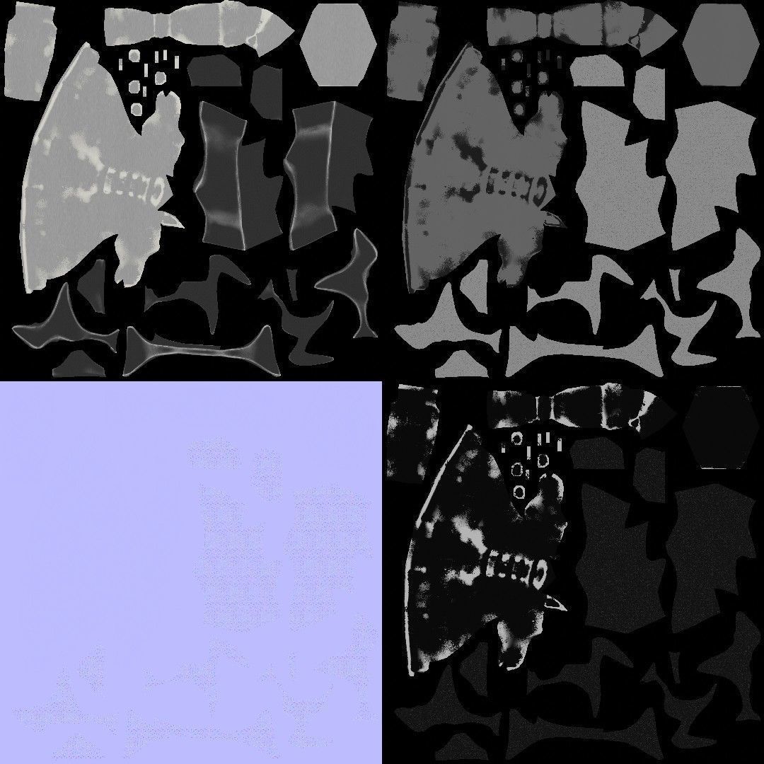 Knight Figure Free 3D model_10