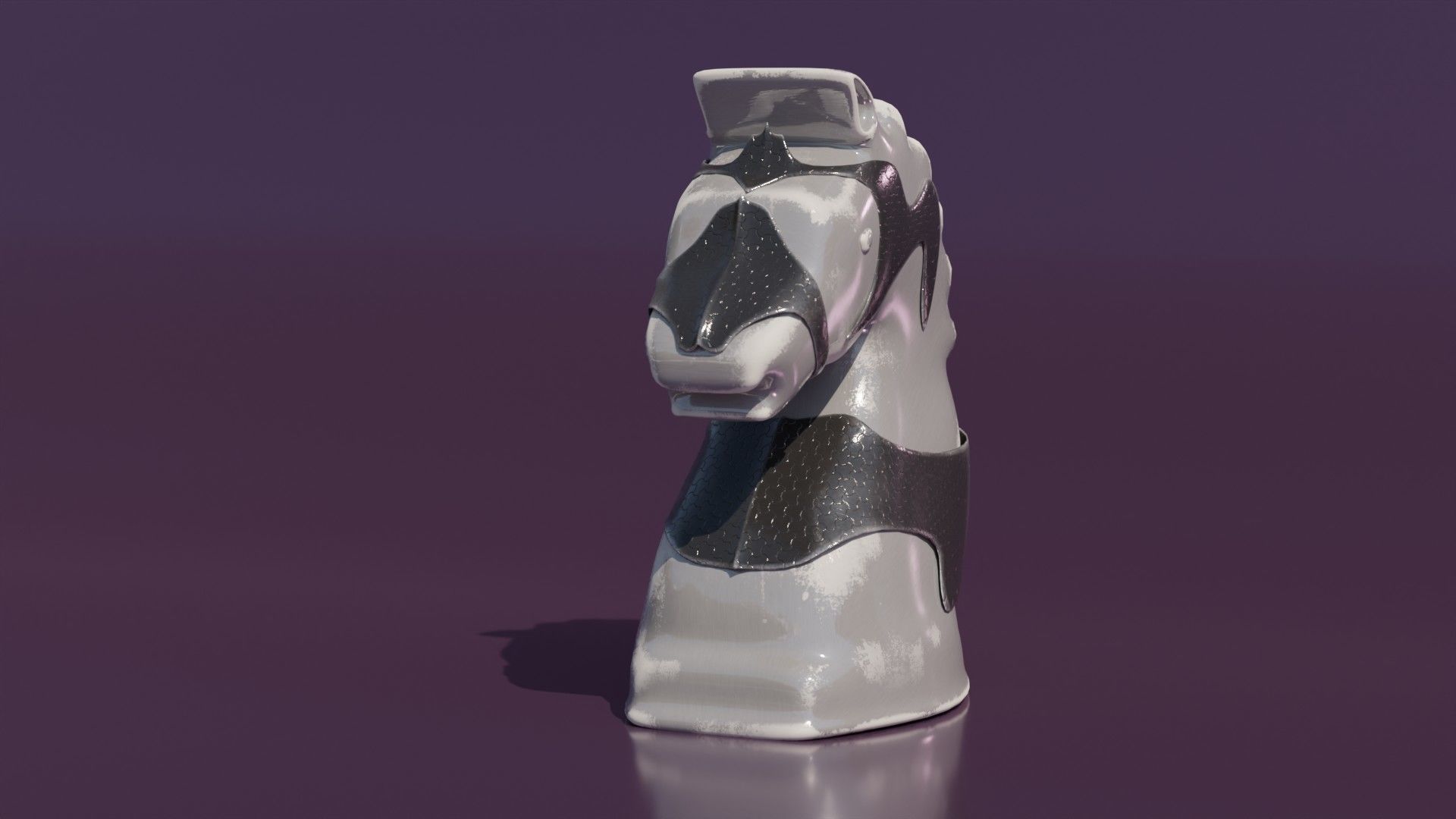 Knight Figure Free 3D model_5