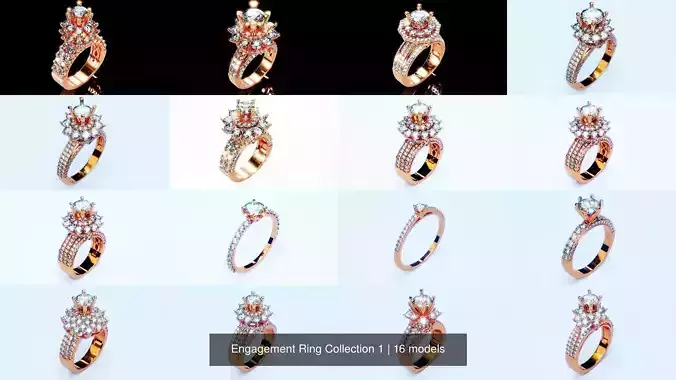 Engagement Ring Collection 1 