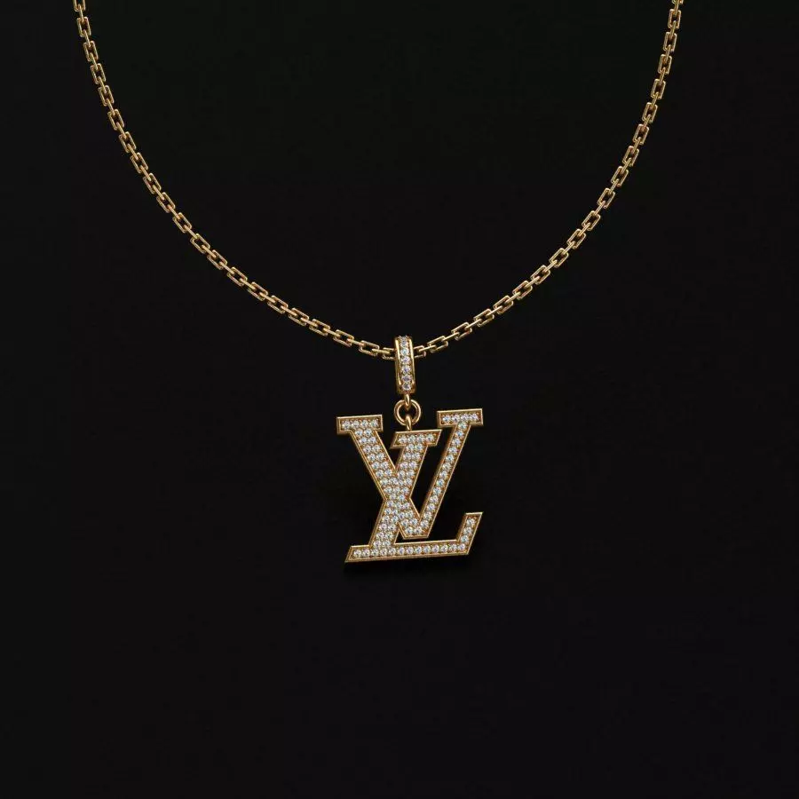 Louis Vuitton Pendant 3D print model_0