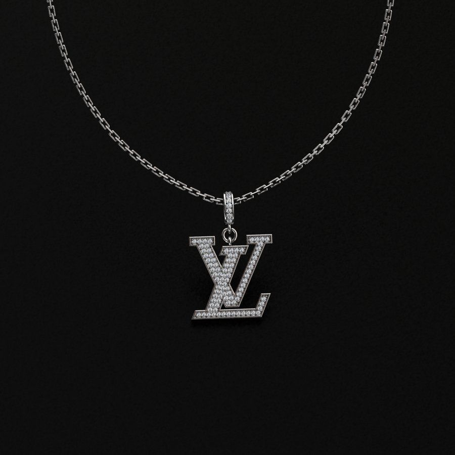 Louis Vuitton Pendant 3D print model_1