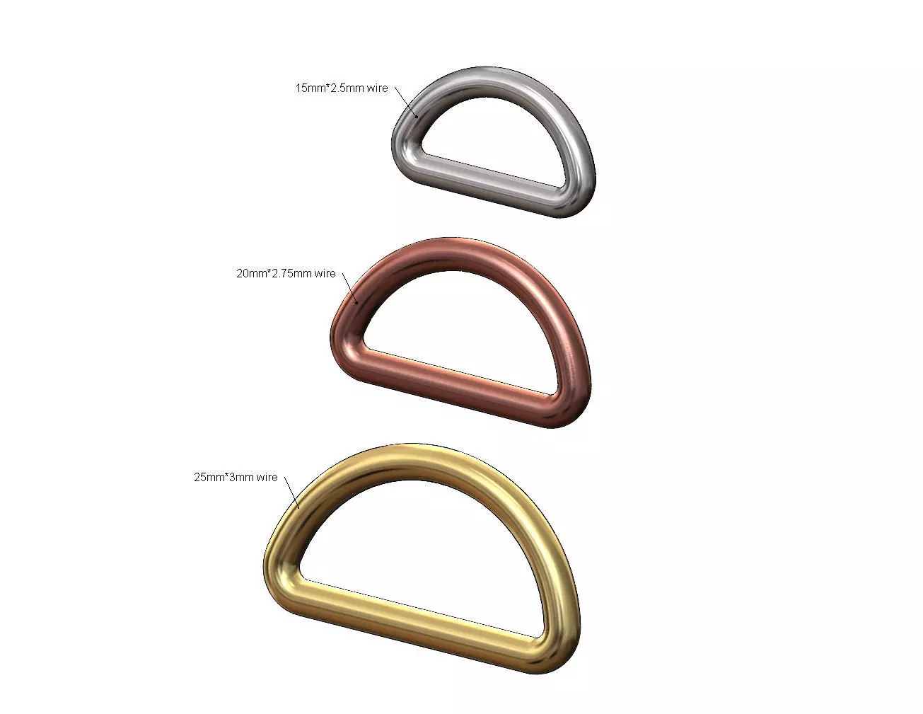 D link strap slider hardwear 3D print model