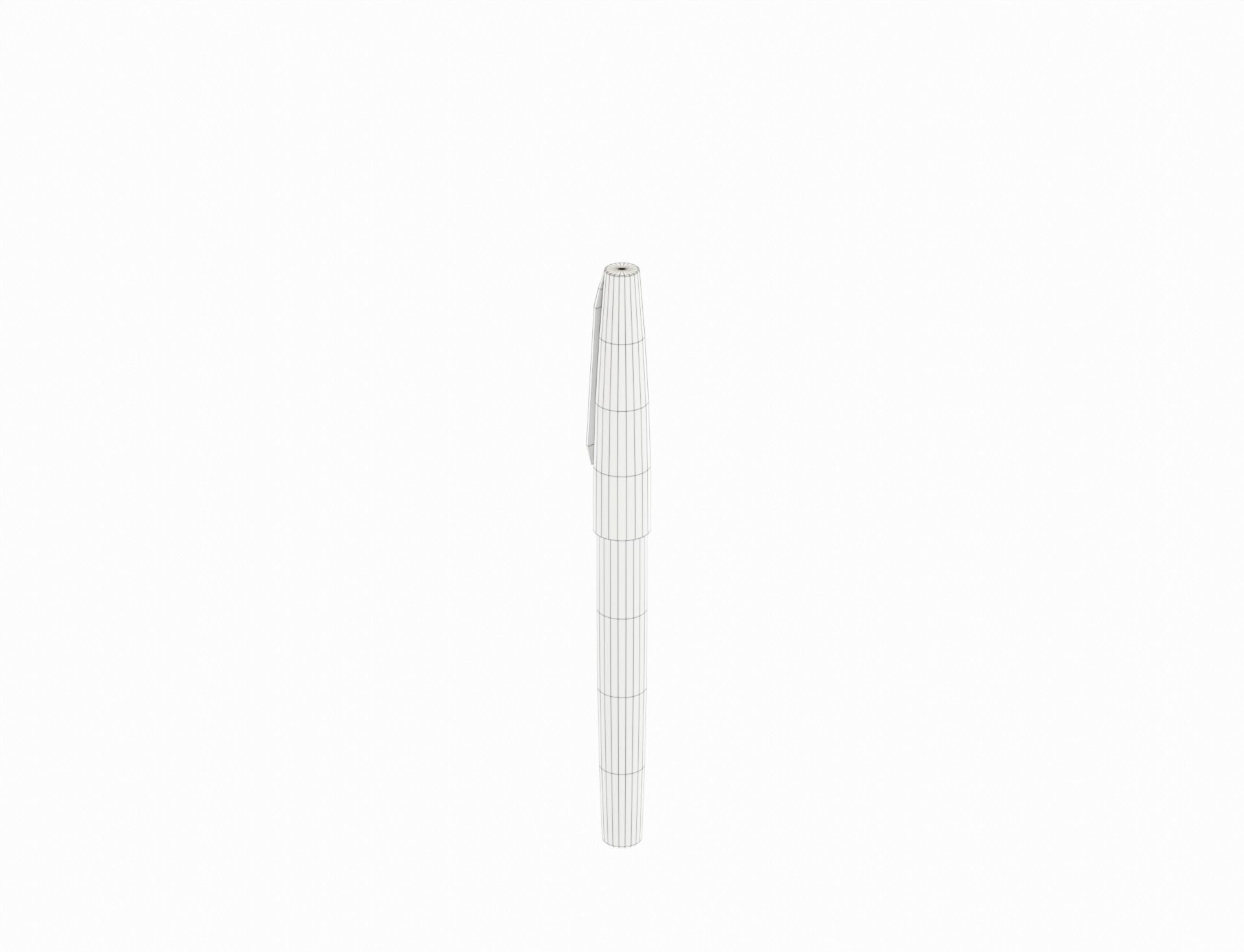 Low-Poly Stationery Set 1 Low-poly 3D model_6