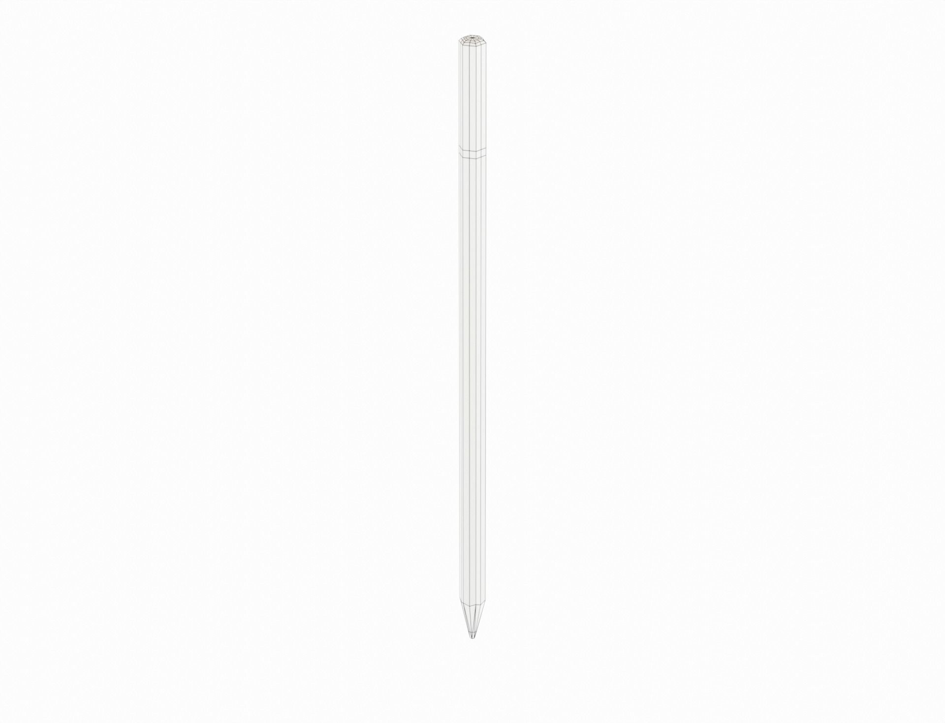 Low-Poly Stationery Set 1 Low-poly 3D model_16
