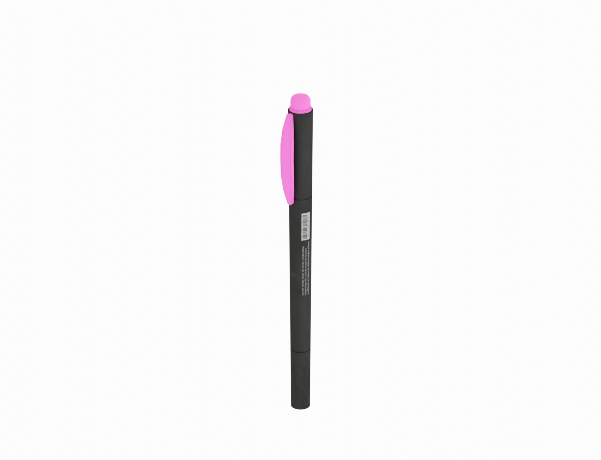 Low-Poly Stationery Set 1 Low-poly 3D model_7