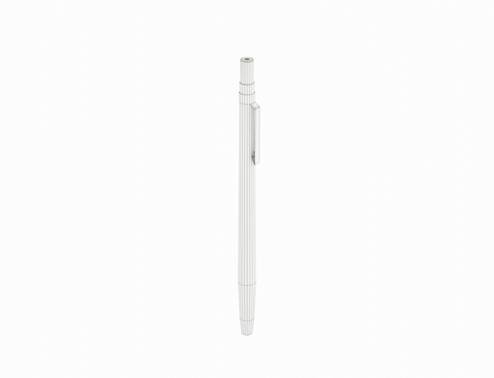 Low-Poly Stationery Set 1 Low-poly 3D model_14