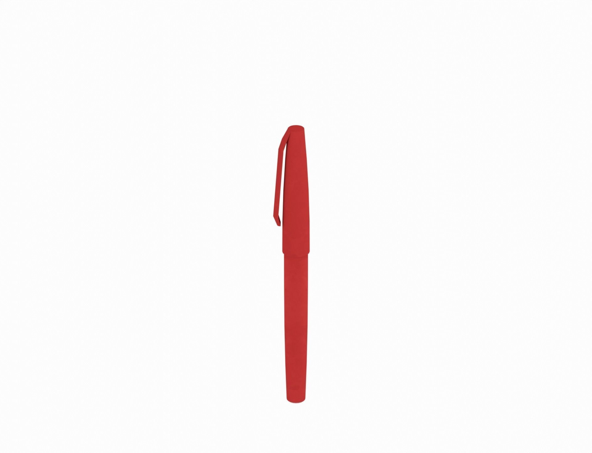 Low-Poly Stationery Set 1 Low-poly 3D model_4