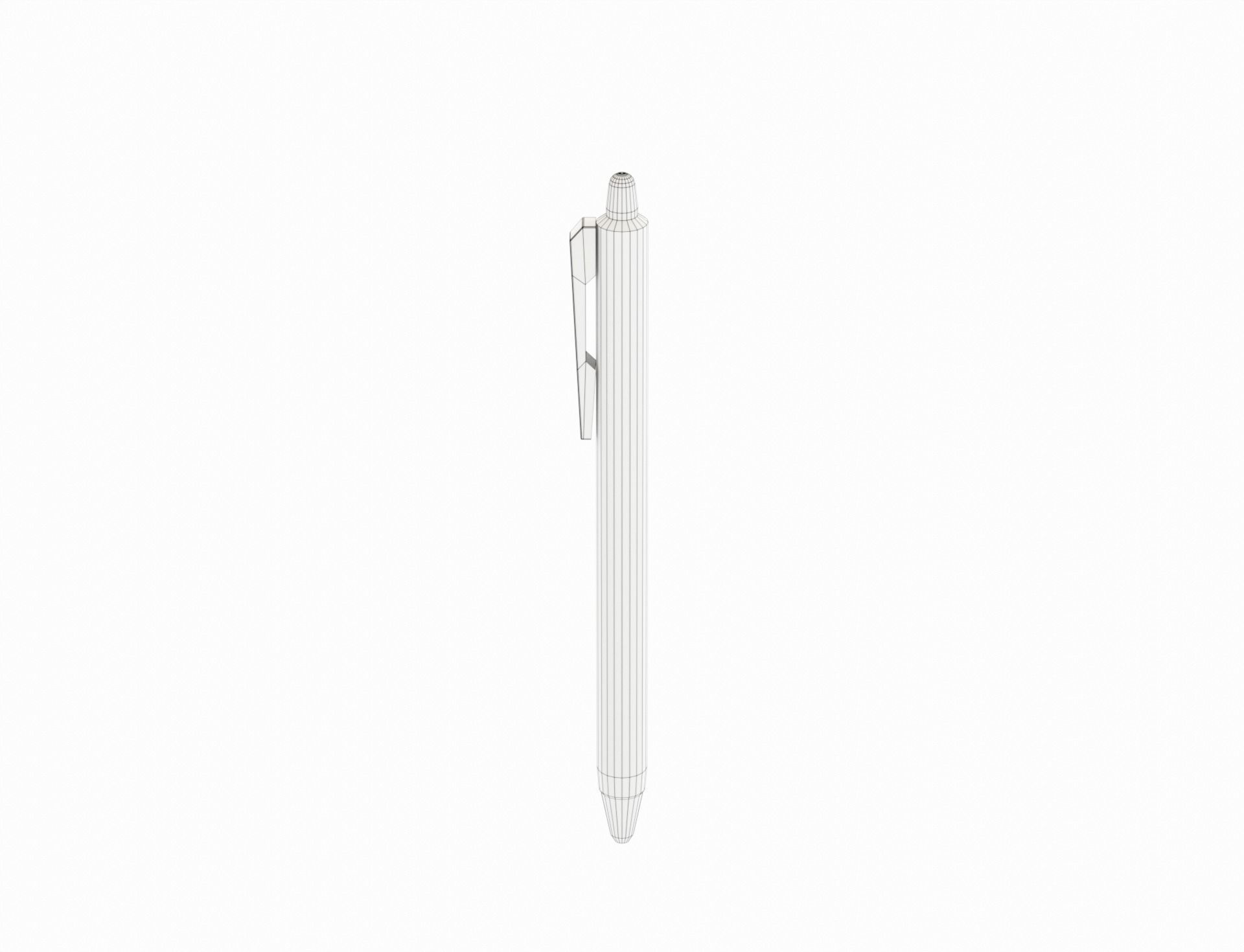 Low-Poly Stationery Set 1 Low-poly 3D model_12