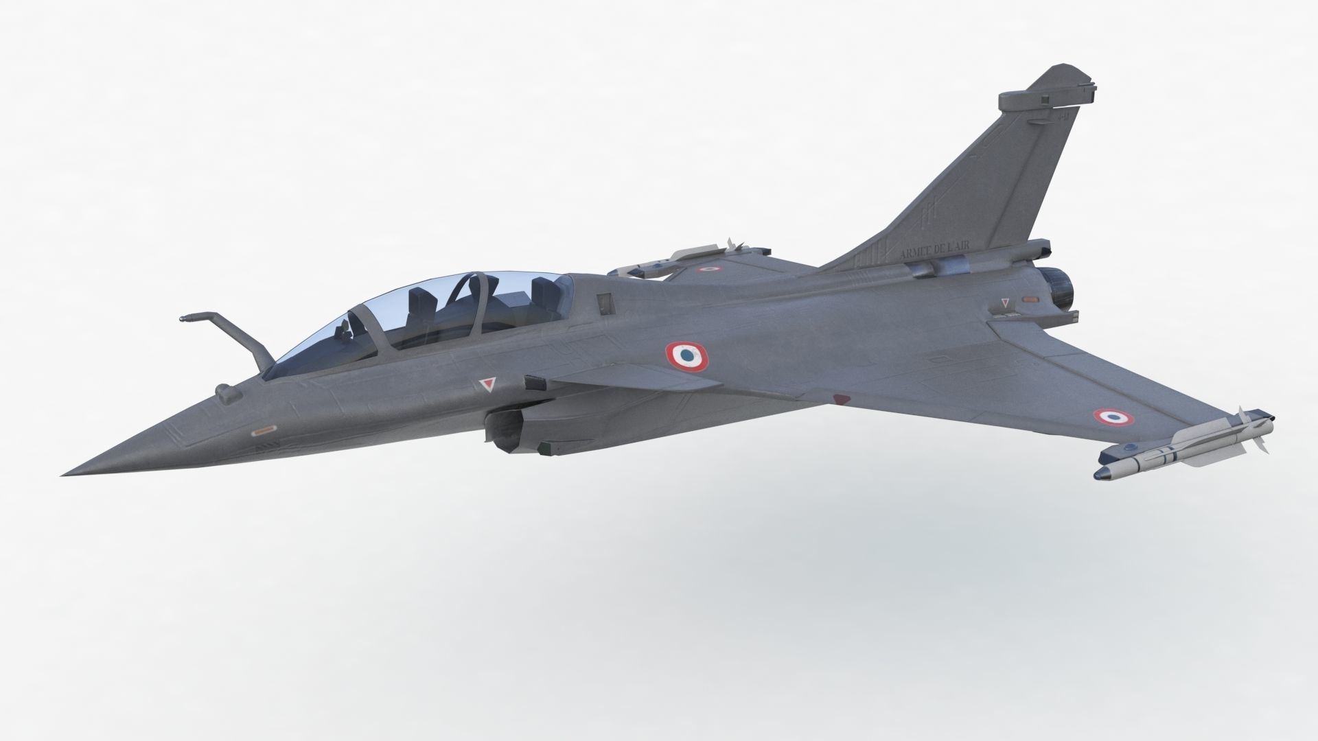 Aircraft Rafaele B Fly  Low-poly 3D model_77