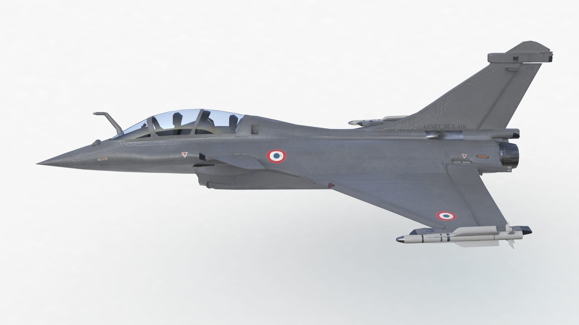 Aircraft Rafaele B Fly  Low-poly 3D model_74