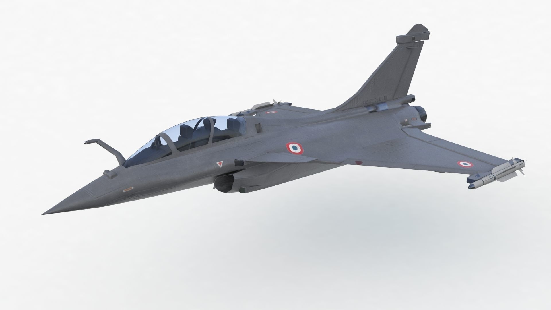 Aircraft Rafaele B Fly  Low-poly 3D model_78