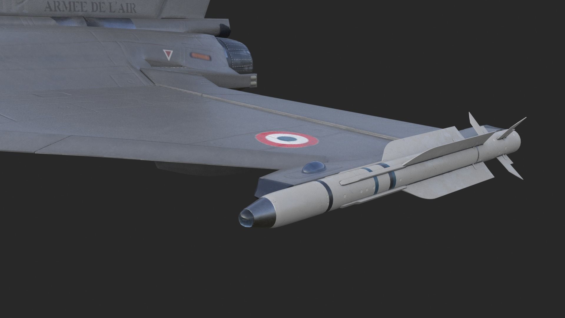 Aircraft Rafaele B Fly  Low-poly 3D model_19