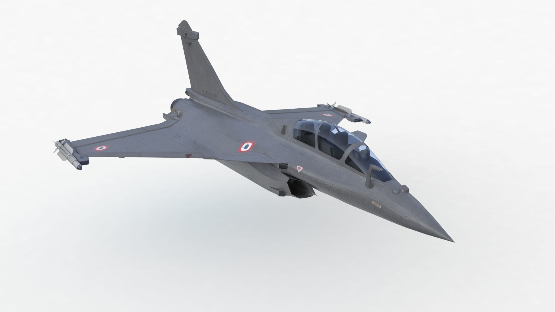 Aircraft Rafaele B Fly  Low-poly 3D model_50