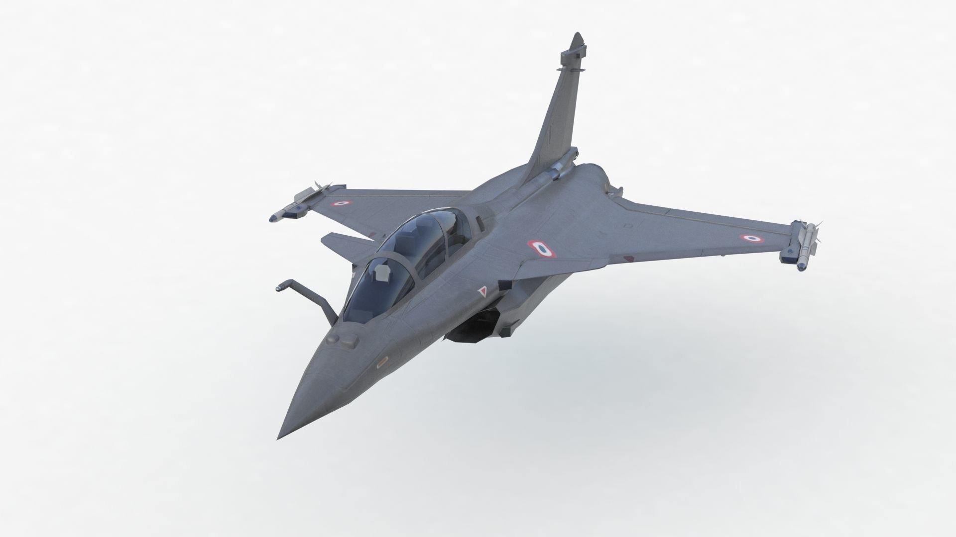 Aircraft Rafaele B Fly  Low-poly 3D model_45