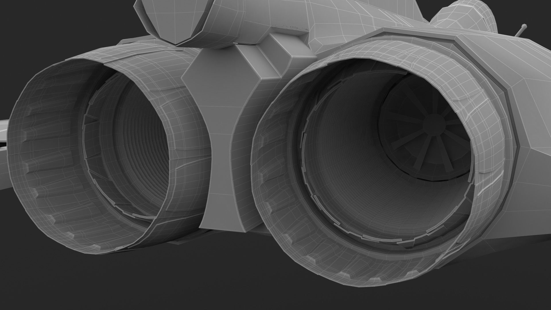 Aircraft Rafaele B Fly  Low-poly 3D model_28