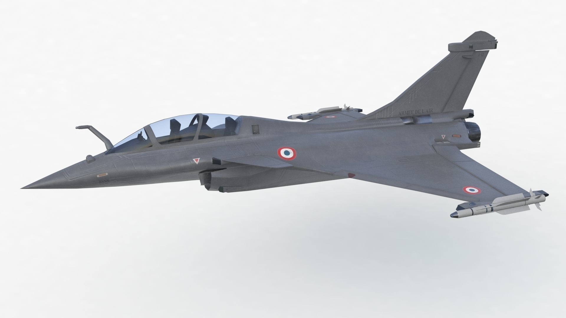 Aircraft Rafaele B Fly  Low-poly 3D model_76