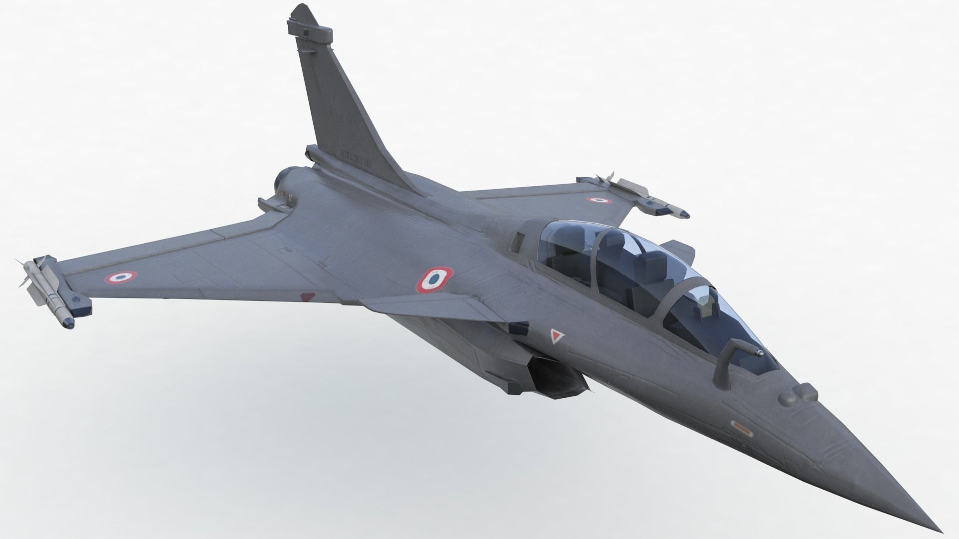 Aircraft Rafaele B Fly  Low-poly 3D model_36