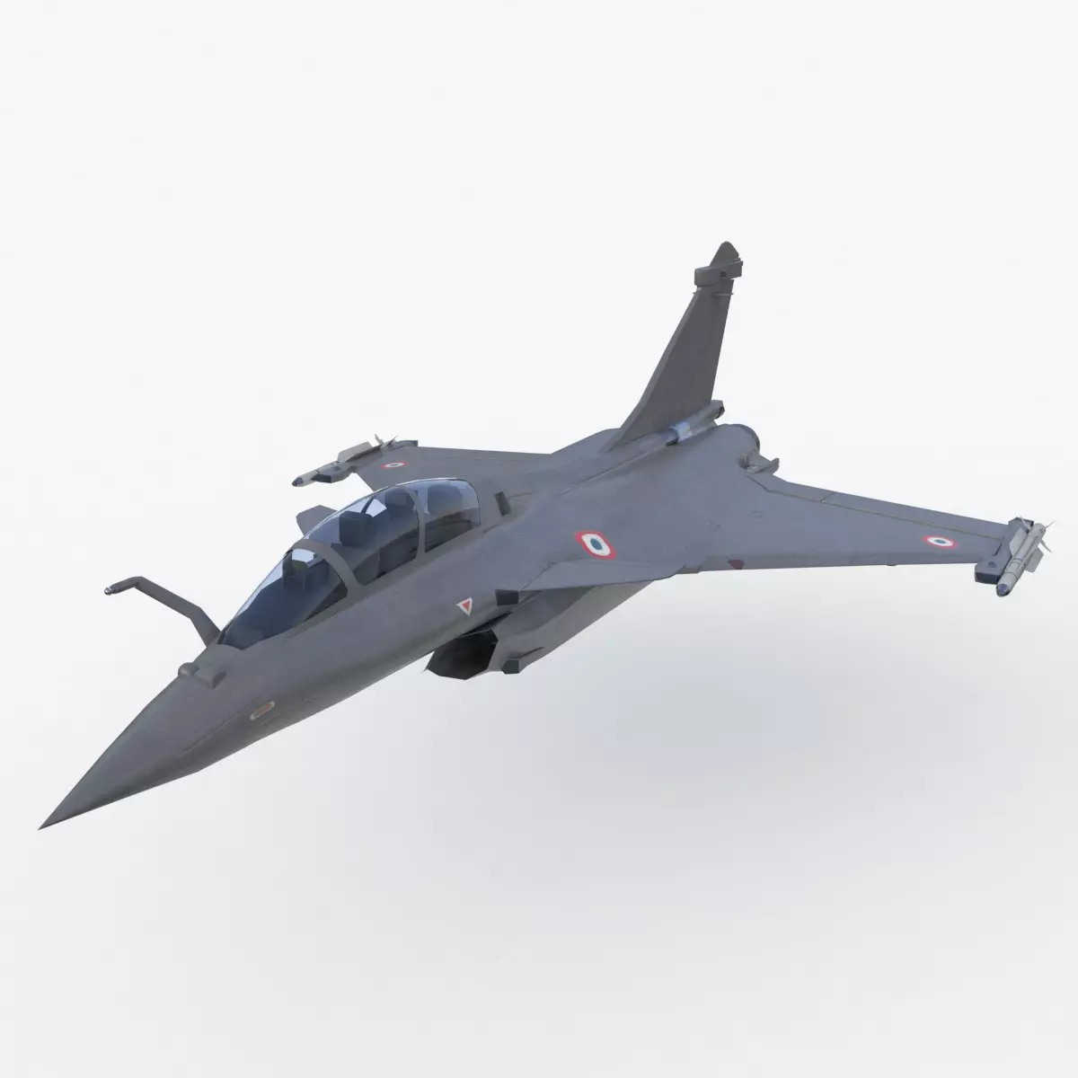 Aircraft Rafaele B Fly  Low-poly 3D model_0