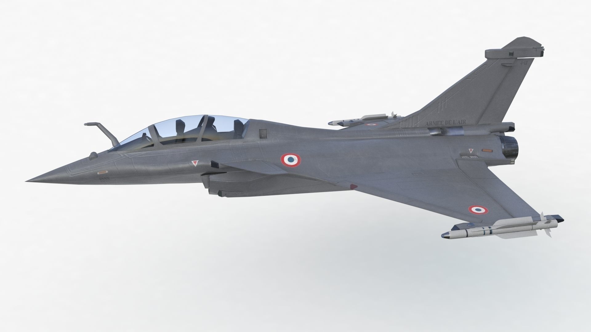 Aircraft Rafaele B Fly  Low-poly 3D model_75