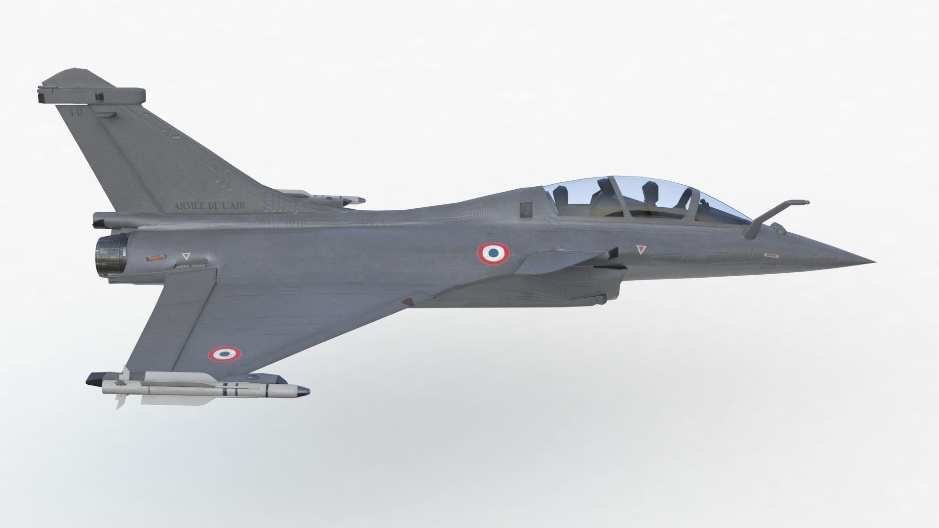 Aircraft Rafaele B Fly  Low-poly 3D model_56